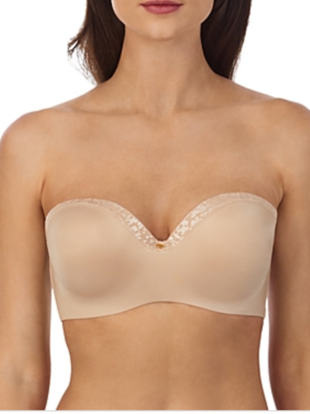 Le Mystere Safari Strapless Bra Nude SIZE 36E NEW